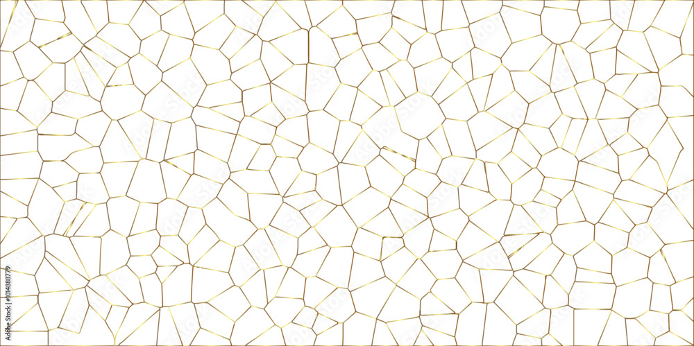 Beautiful white and gold crystallized polygon background. abstract light colorful stone tile pattern with. modern wallpaper, trendy simple minimal geometric background abstract mosaic backd Beautiful white and gold crystallized polygon background. abstract light colorful stone tile pattern with. modern wallpaper, trendy simple minimal geometric background abstract mosaic backd