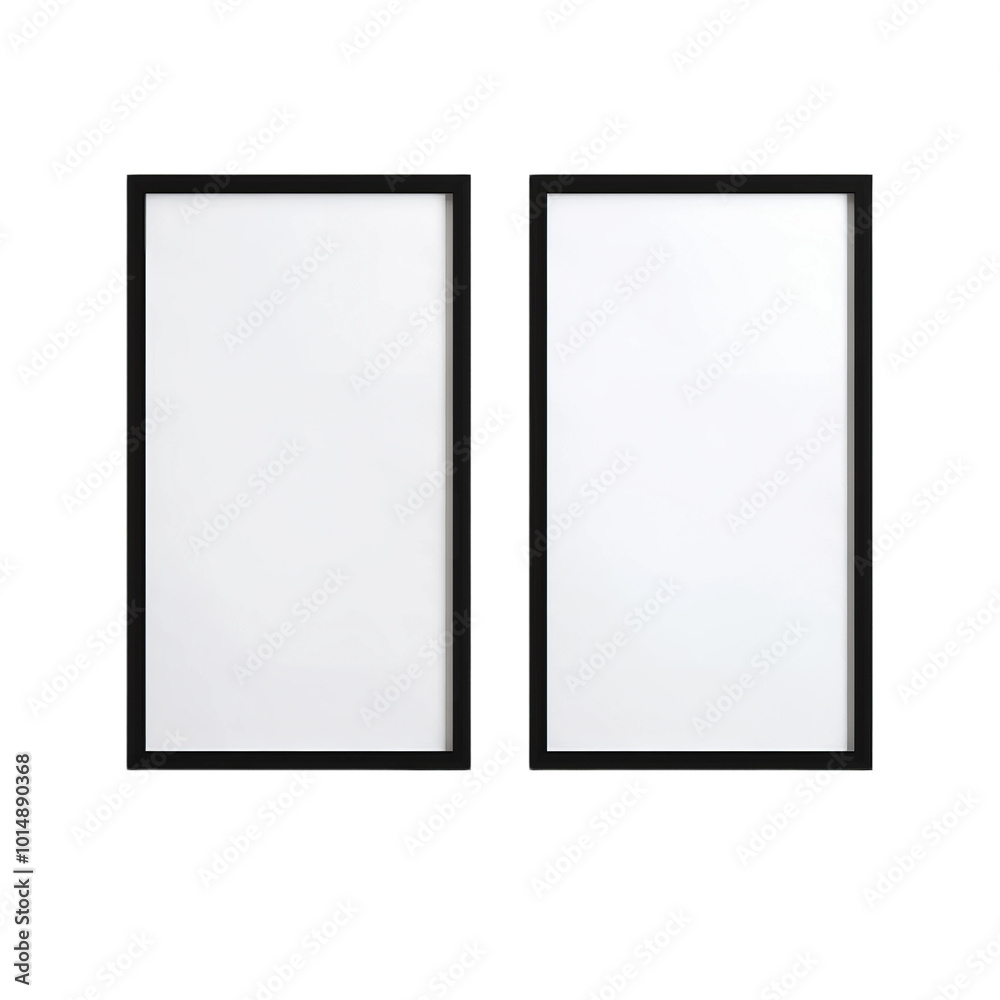 white blank photo frames isolated white blank photo frames isolated