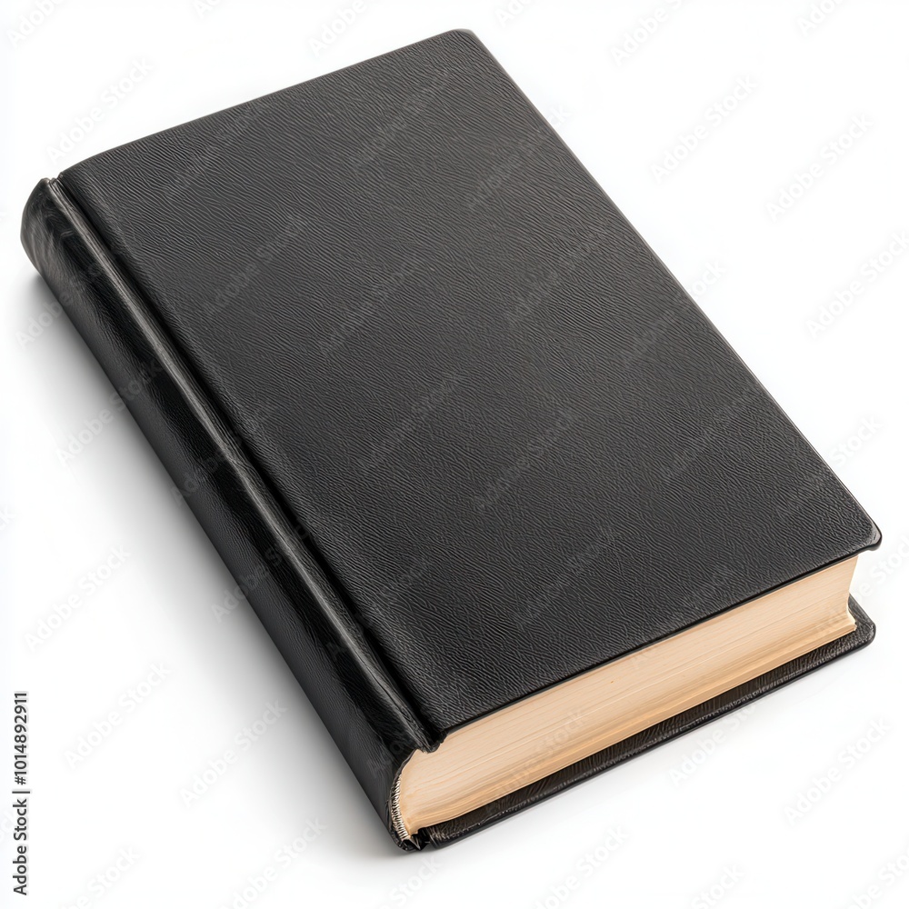 A textbook, school material, hardcover with title and subject displayed, isolated on white background A textbook, school material, hardcover with title and subject displayed, isolated on white background
