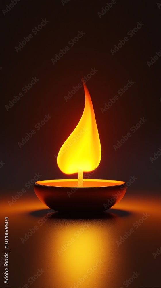 diwali flame background, burning fire in the fireplace in 9:16 aspect ratio, best for social media post on mobile screen