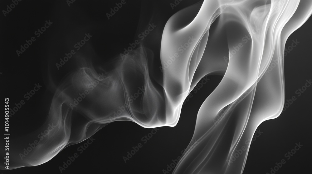 Obraz premium Abstract Smoke Flow.