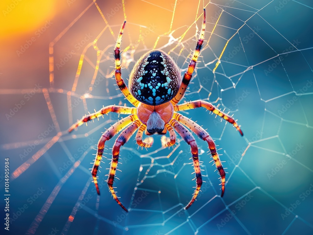 Spider in spider web Spider in spider web