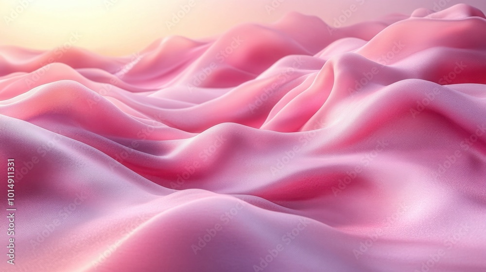 Obraz premium Smooth Light Pink Gradient Background with Generous Copy Space for Advertisement