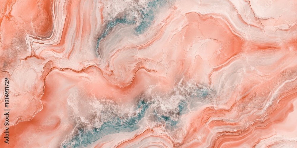 Abstract Orange and Blue Marble Background Design Abstract Orange and Blue Marble Background Design