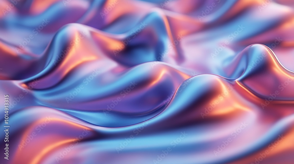 Ethereal Waves of Vibrant Color and Light Ethereal Waves of Vibrant Color and Light