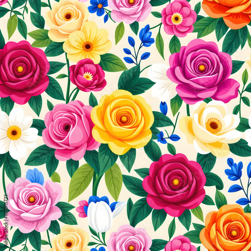 seamless floral pattern