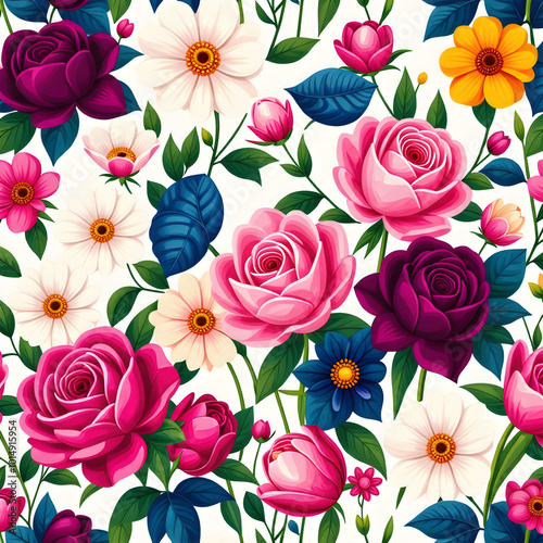 seamless floral pattern