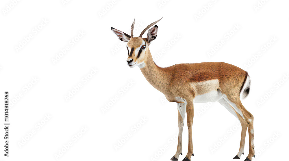 Graceful Antelope in Natural Habitat Graceful Antelope in Natural Habitat