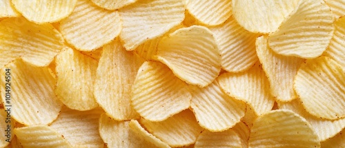 potato chips with ridges