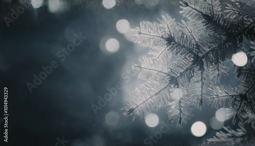 8k christmas background , copy space , Elegant festive greeting card, December theme photo