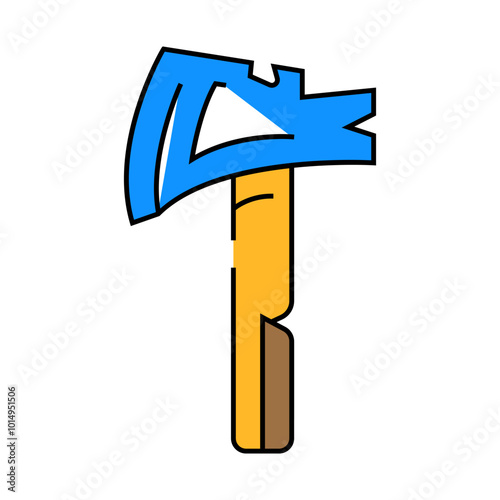 ax multitool line icon vector. ax multitool sign. isolated symbol illustration