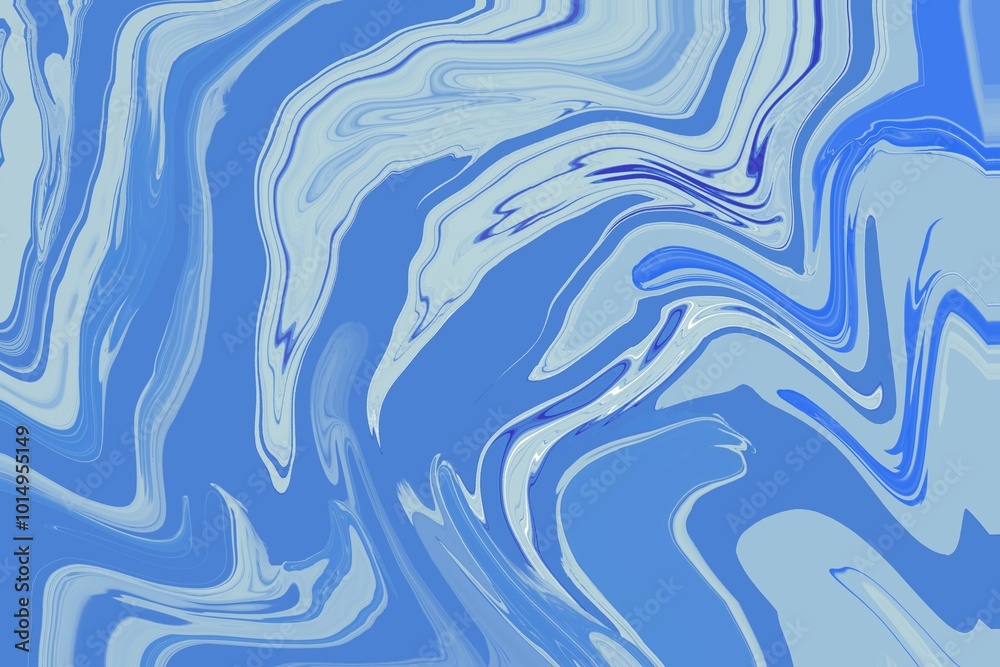 A blue and white swirl pattern with a blue background A blue and white swirl pattern with a blue background
