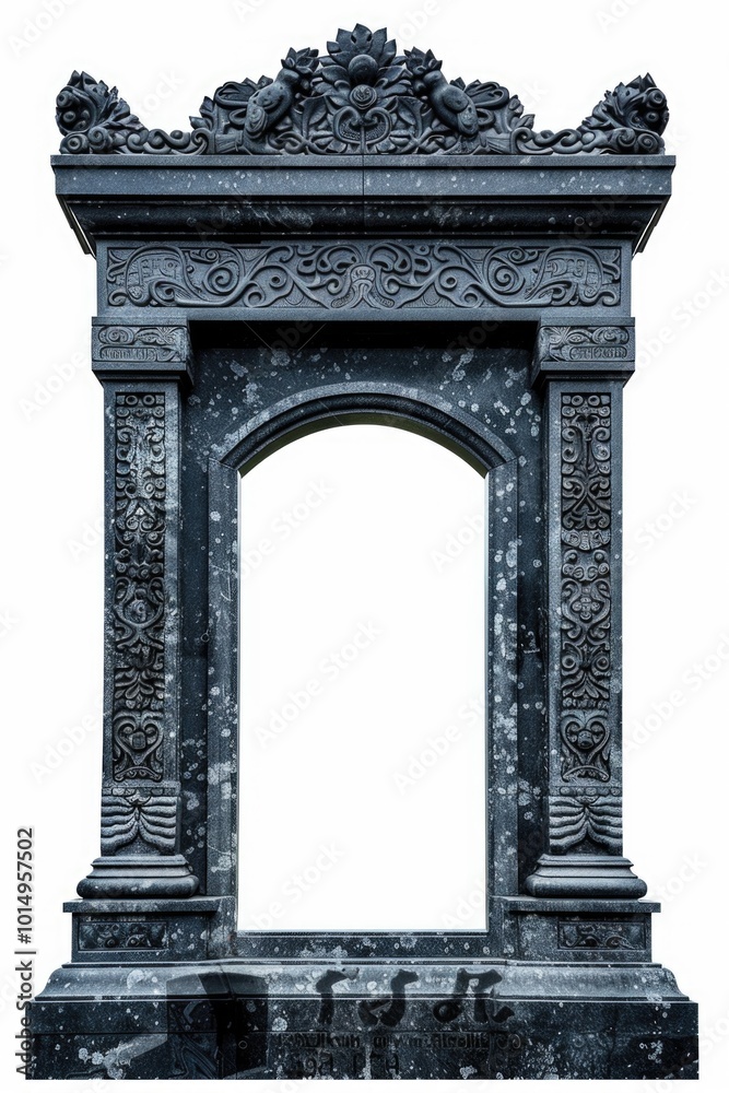 Naklejka premium A simple yet elegant design element with a white background