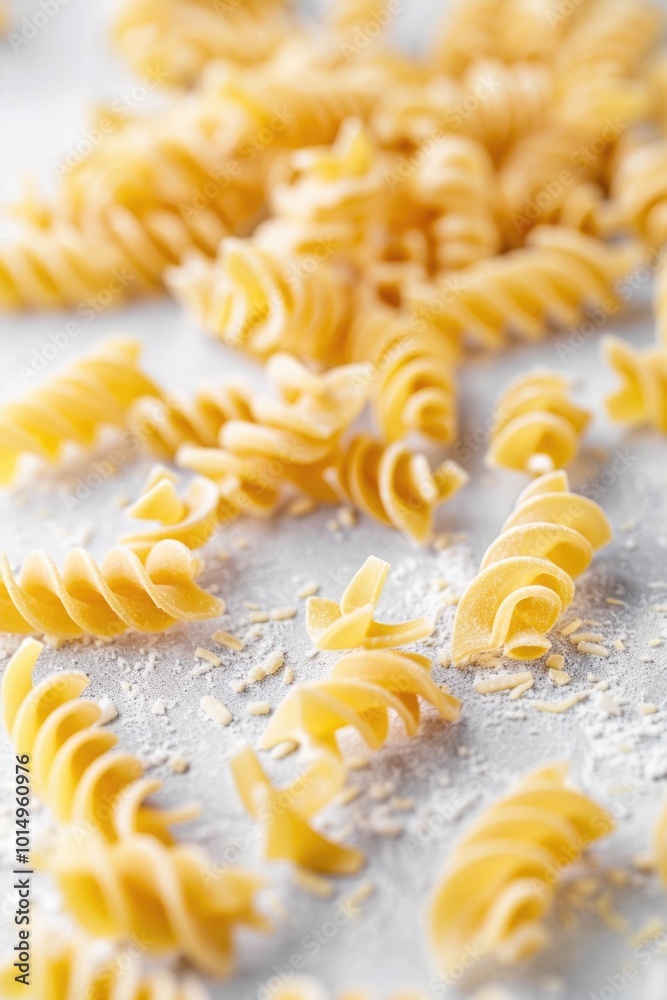A plate of pasta sitting on a table A plate of pasta sitting on a table