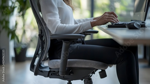 Adjusting Office Chair Height for Personalized Comfort and Productivity photo