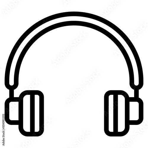 Headphones Freelancer icon vector illustration 