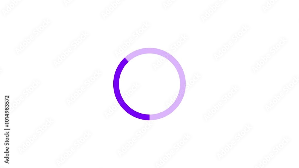 Abstract loading Icon royal blue color Animation. Loading Transfer Download 0-100% on white background. Abstract loading Icon royal blue color Animation. Loading Transfer Download 0-100% on white background.