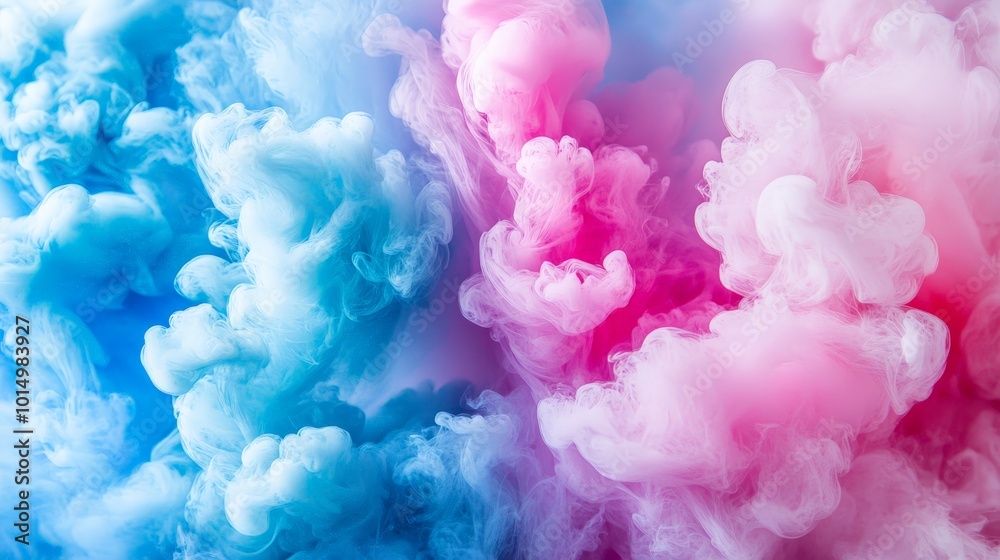 Fototapeta premium Mesmerizing Pastel Clouds in the Sky: A Dreamlike Spectacle