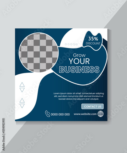 creative social media post design.