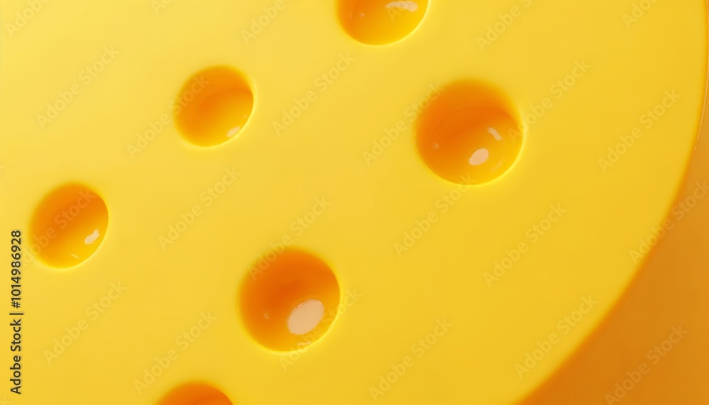 Closeup of Yellow Swiss Cheese with Holes Perfect for Culinary Use and Food Photography Closeup of Yellow Swiss Cheese with Holes Perfect for Culinary Use and Food Photography