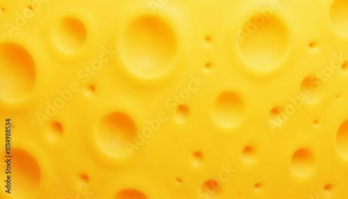 Exquisite Texture of Swiss Cheese Featuring Unique Holes for Culinary Arts and Food Photography