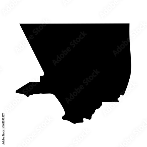 Map los angeles USA. Vector image