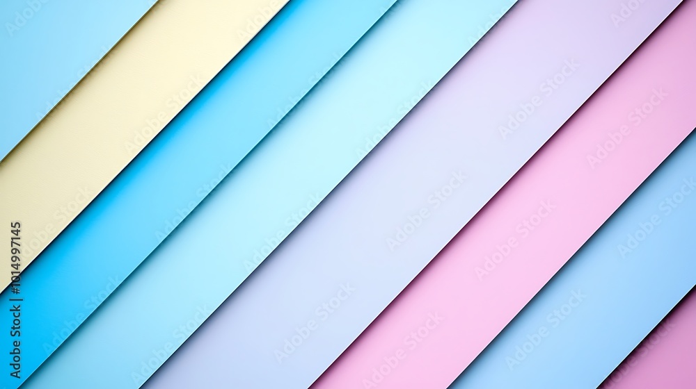 Obraz premium Abstract Diagonal Pastel Background with Soft Colors