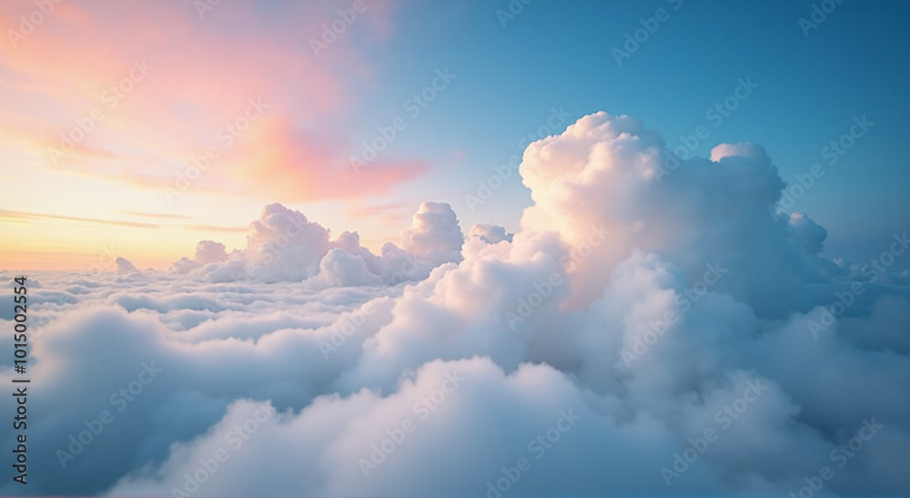 Fototapeta premium clouds and sun