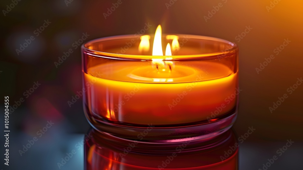 Clean vector design of scented candle Clean vector design of scented candle