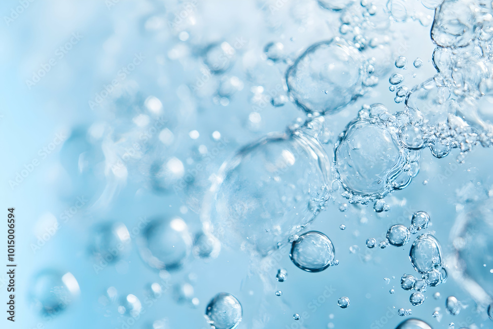 Abstract Background with Water Bubbles Abstract Background with Water Bubbles