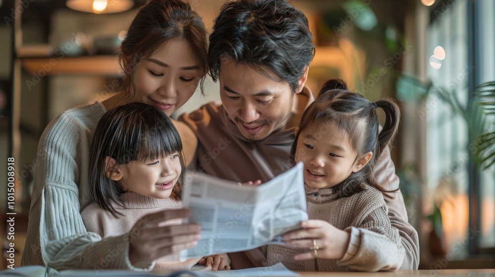Asian couple looking tired and sad, discussing their financial struggles at home Asian couple looking tired and sad, discussing their financial struggles at home