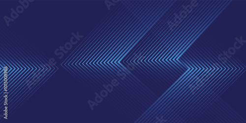 Futuristic abstract background with overlap layer. Future technology concept. Modern geometric shapes lines design elements. Glowing blue lines.