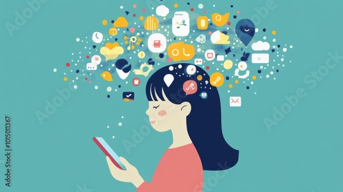 A teacher working with children with autism using specialized tools and cards for effective learning.
A person interacting with a communication app, showcasing technology aiding individuals with autis