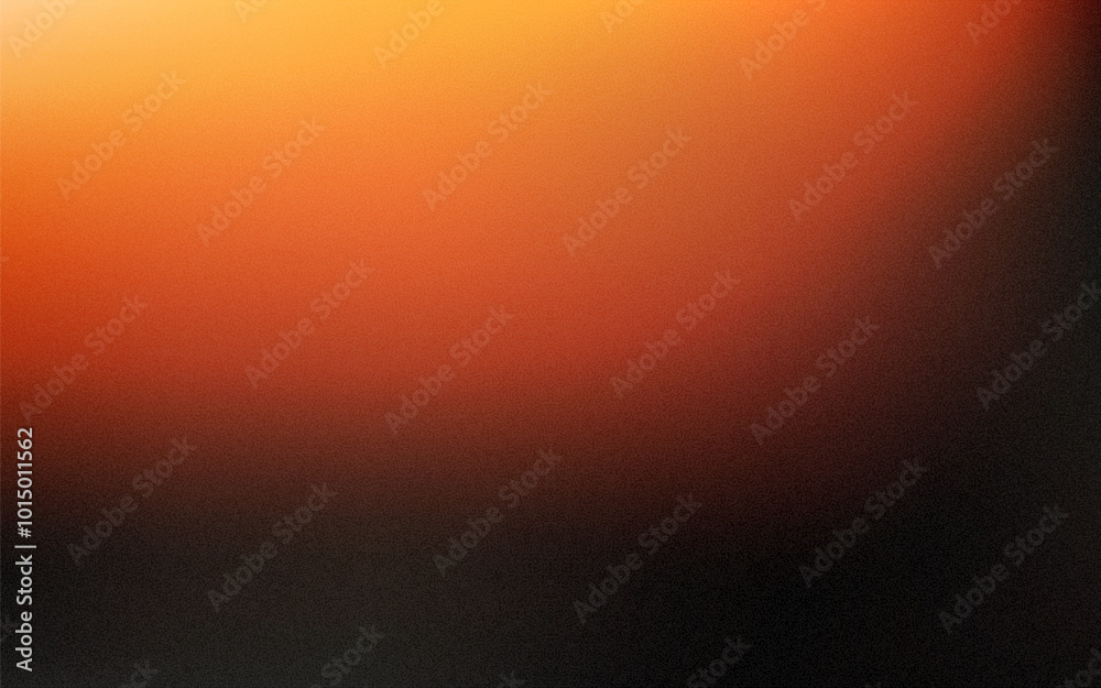 Abstract black and orange light liquid background. Gradient mesh effect bright color blend. Blurred fluid colorful mix fluid and grain grunge texture gradation, vector noise blur abstract background