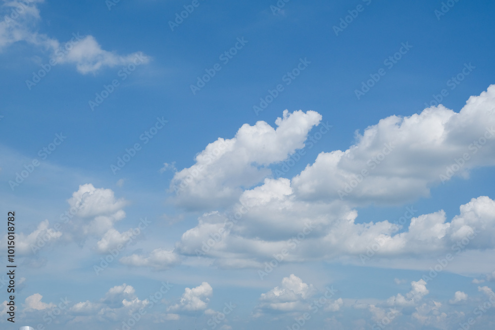 Blue sky and clouds for background Blue sky and clouds for background