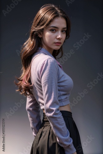 woman, beauty, fashion, model,