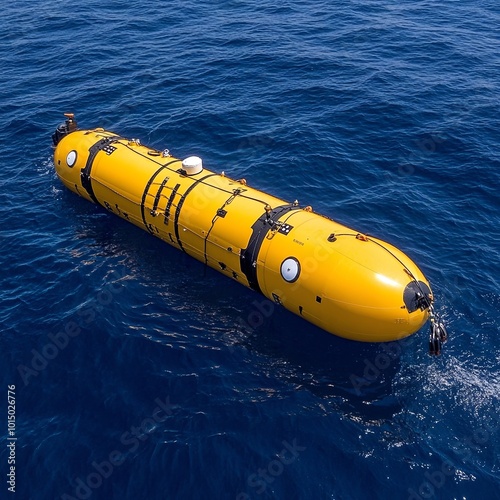 Autonomous Underwater Vehicle for Deep Sea Exploration photo