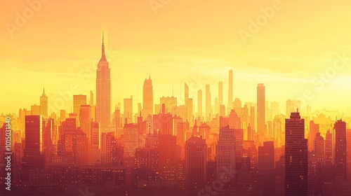 photography of modern panaromic skyline cityscape building 