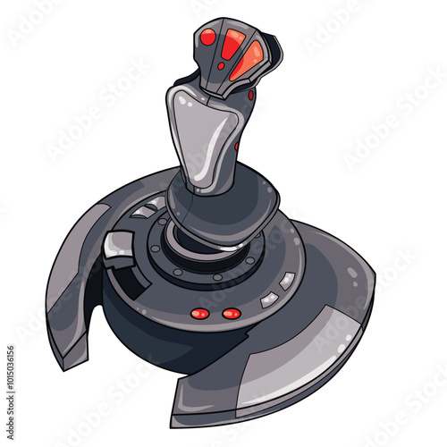 joystick, for a video game console or computer.