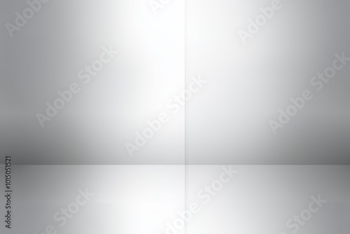 Elegant Minimalist White and Grey Abstract Background for Digital Design and Advertising