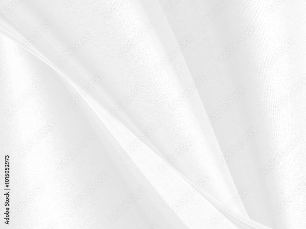Clean fashion soft fabric textile woven beautiful abstract smooth curve shape decorative white and gray background Clean fashion soft fabric textile woven beautiful abstract smooth curve shape decorative white and gray background