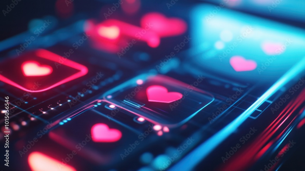 A close-up of a smartphone with social media likes and notifications popping up, representing online communication and real-time feedback A close-up of a smartphone with social media likes and notifications popping up, representing online communication and real-time feedback