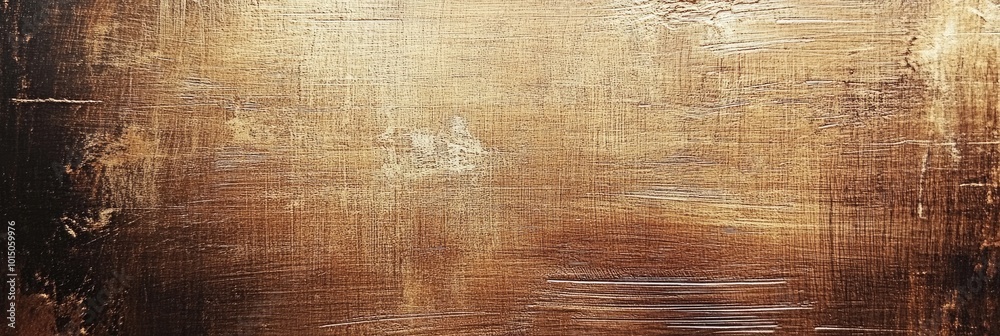 Fototapeta premium Textured brush strokes creating a rustic, weathered effect with visible brush marks and rough edges