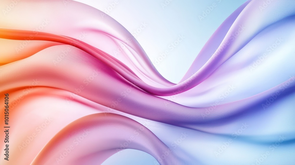 Soft Waves of Colorful Drapery in Gradient Flow Soft Waves of Colorful Drapery in Gradient Flow