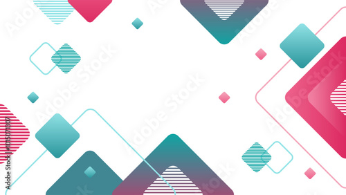 Geometric pattern with triangles. Modern and creative abstract geometric background. Elegant geometric background.