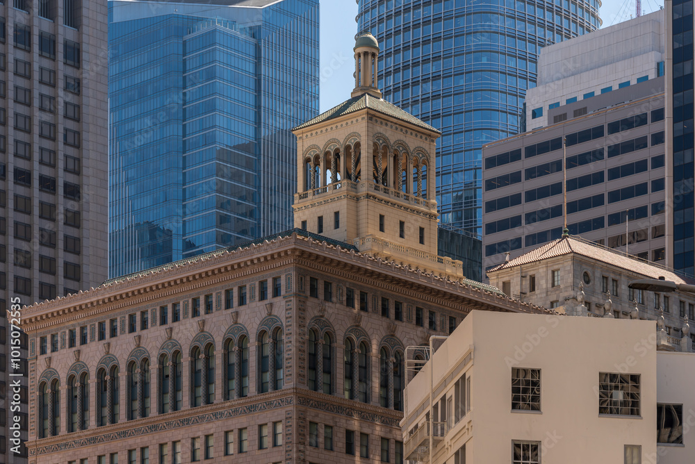 Obraz premium San Francisco unique and varied architecture