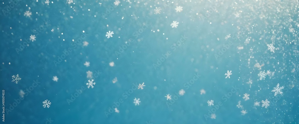 Snowflakes on the blue. New Year and Christmas background. Snowflakes on the blue. New Year and Christmas background.
