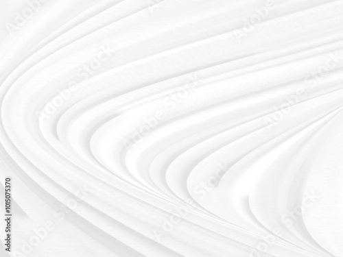 modern soft light fabric abstract smooth curve shape decorative fashion white background