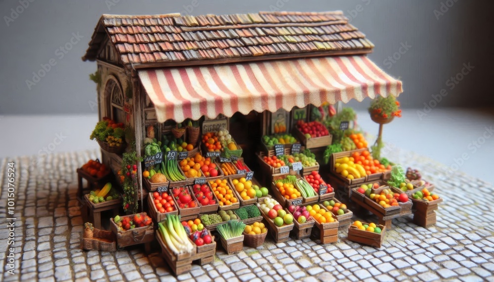 Fototapeta premium Food Market food produce banana.