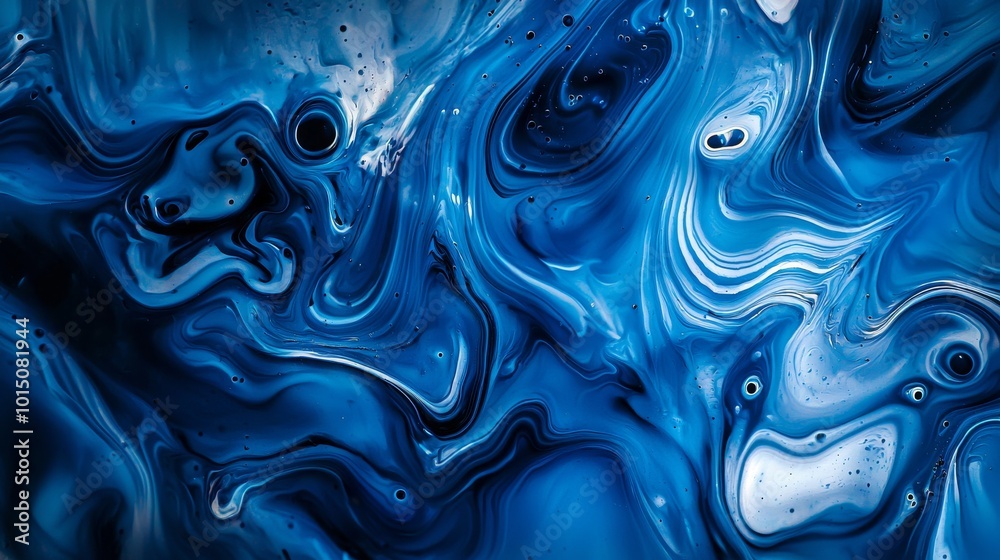 A vibrant abstract texture in shades of blue, showcasing fluid movement and depth. A vibrant abstract texture in shades of blue, showcasing fluid movement and depth.